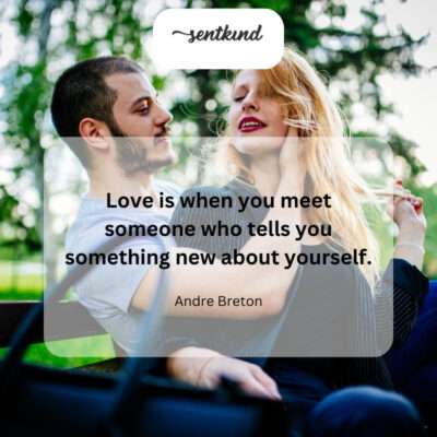 Love revealing oneself