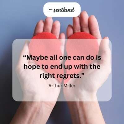 Concept of choosing preferable regrets