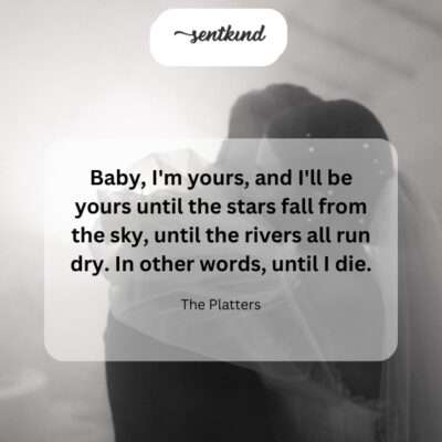 My love is eternal, like the enduring stars and rivers.