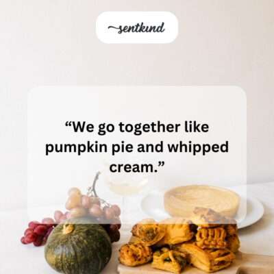 Pumpkin pie and whipped cream