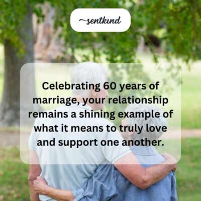 60 years, a shining example of love and support.