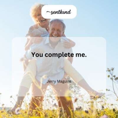 Husband completes me.