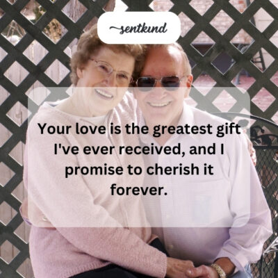 Girlfriend's love is a cherished gift.
