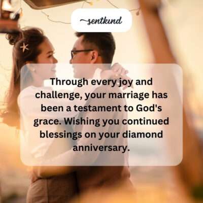 60 years of God's grace in marriage.