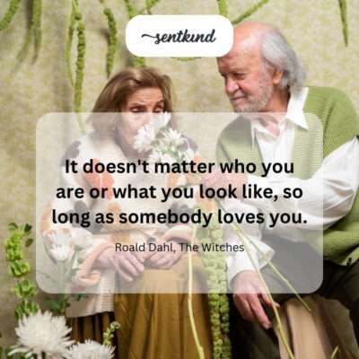 Love transcends appearance and status.
