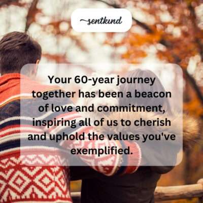 60 years, a beacon of inspiring love.