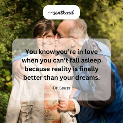 Reality better than dreams with boyfriend.