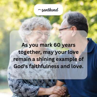 60 years, a shining example of God's love.