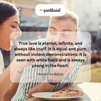 True love: eternal, pure, forever young.
