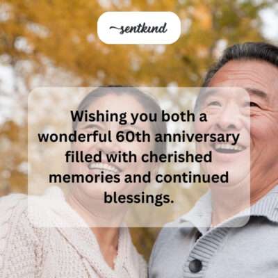 Wonderful 60th, filled with cherished memories.