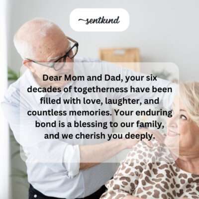 Six decades of love, laughter, and memories.