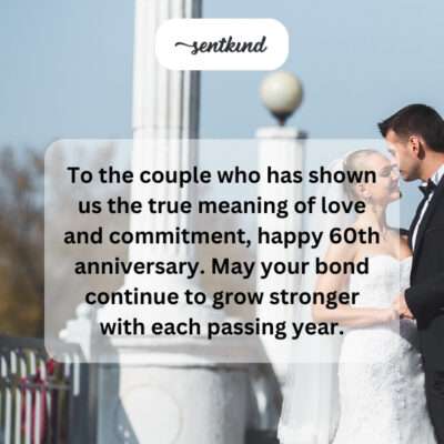 60th, showing true love and commitment.