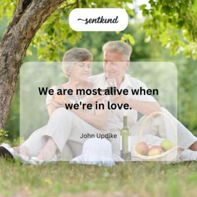 Love brings us to life.