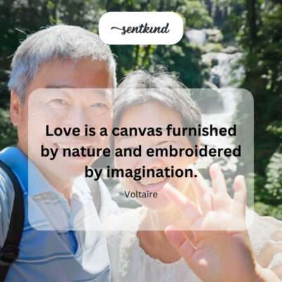 Love, a natural canvas painted by imagination.