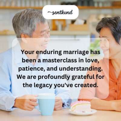 Enduring marriage, a masterclass in love.
