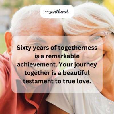 60 years together, a testament to true love.