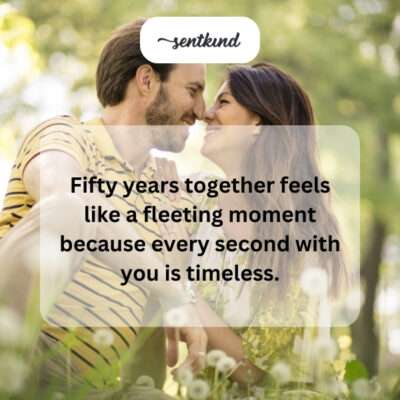 Time flies when I'm with you.