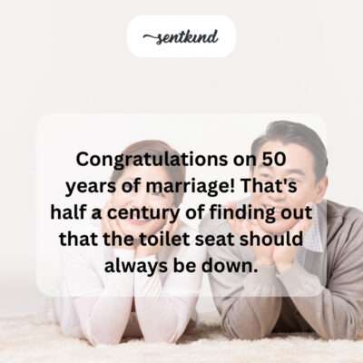 50 years: the toilet seat debate continues.