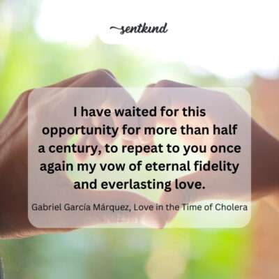 A timeless promise being whispered.