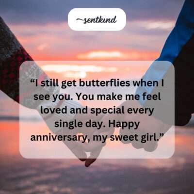 Still get butterflies for you.
