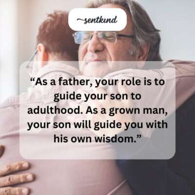Guiding and guided.