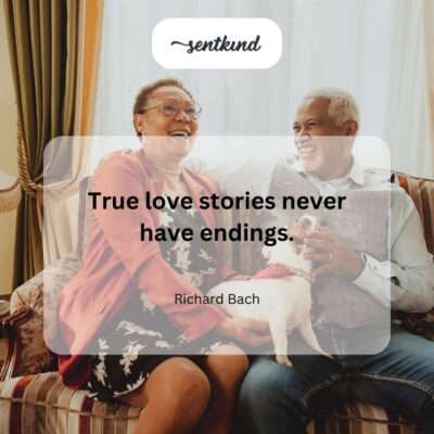 Love that continues endlessly.
