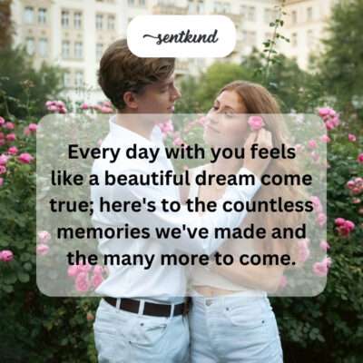Life with you: a beautiful dream.