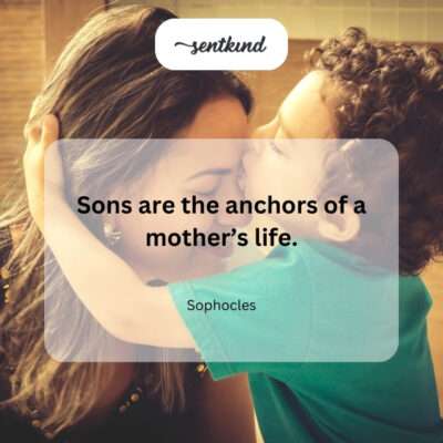 Son, my anchor.