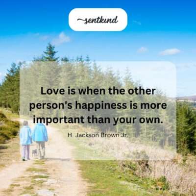 Prioritizing your joy in our love.