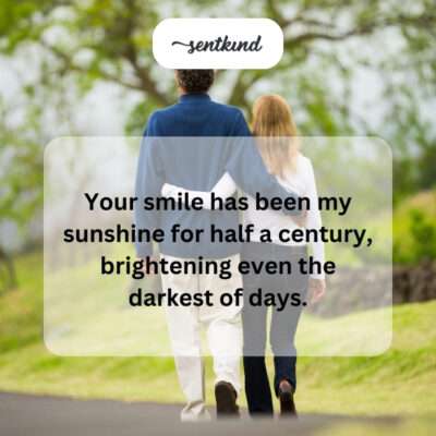 Your smile: my enduring sunshine.