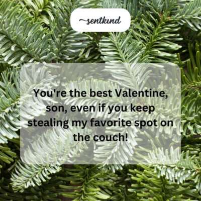 Best Valentine, couch spot thief.