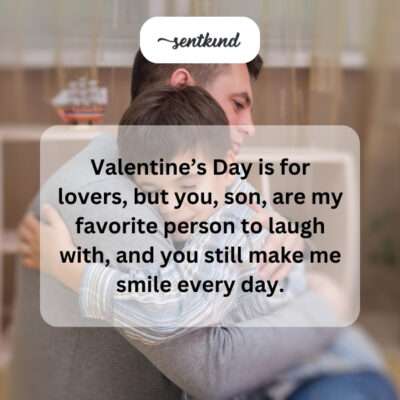 Valentine for laughter and daily smiles.