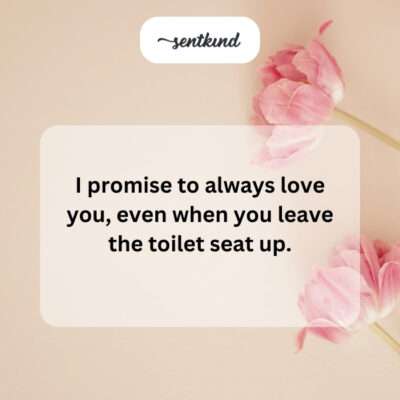 Unconditional love, toilet seat edition.