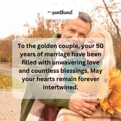 Two golden hearts eternally linked.
