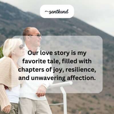 Our love story: my favorite.