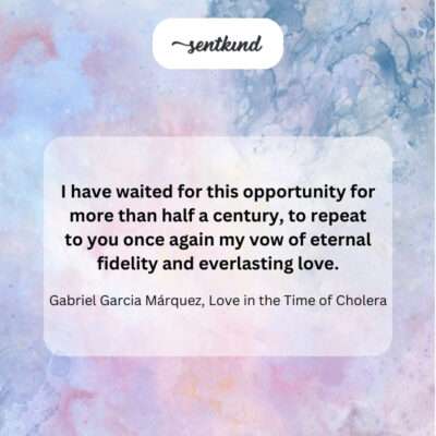 After all this time, my love remains eternal.