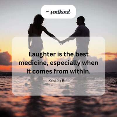 The healing power of inner laughter.