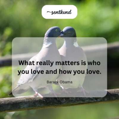 The essence of love's focus.