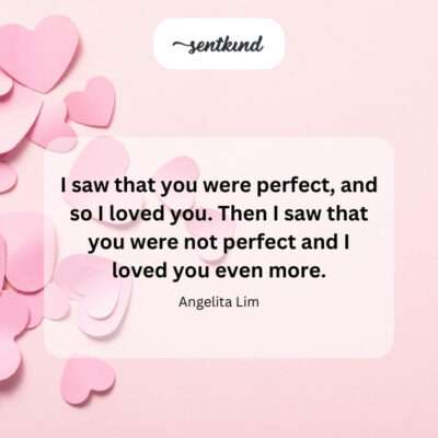 My heart beats only for you, as yours does for me.