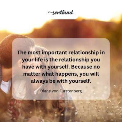 The primacy of self-relationship.