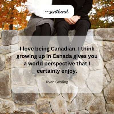 Canadian identity and the benefit of a global perspective.