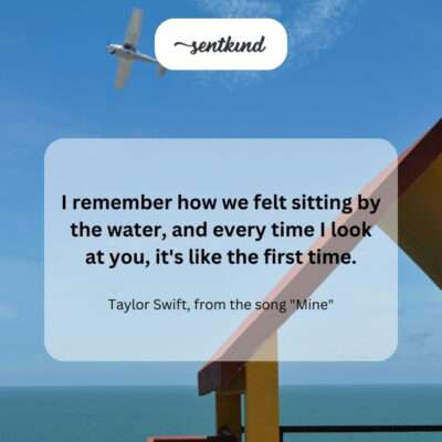 Rekindling first love with every glance.