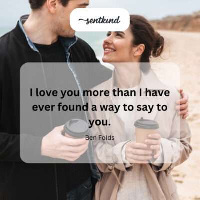 Love so profound it defies words.