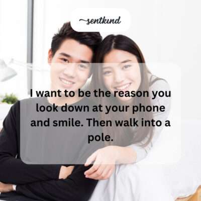 Aiming for a smile-induced collision.