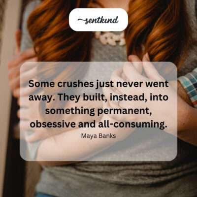 A crush evolving into a deep, obsessive feeling.