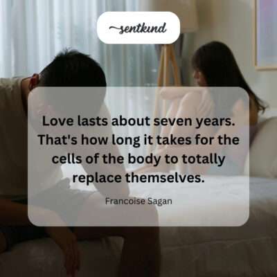 Theory of love's duration tied to cellular renewal.