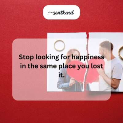 Seeking new sources of happiness after a loss.