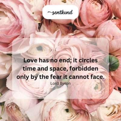 Endless love, limited only by fear.