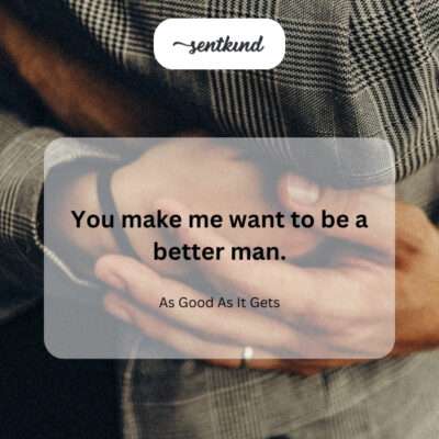 Love as a catalyst for personal growth.