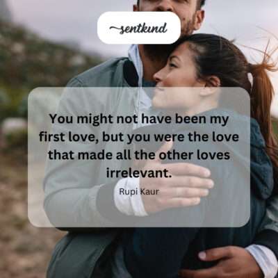 A love that eclipses all previous ones.
